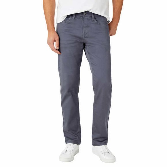 GRAY - Izod Men's Stretch 5 Pocket Regular Fit Jeans - Picture 2 of 11